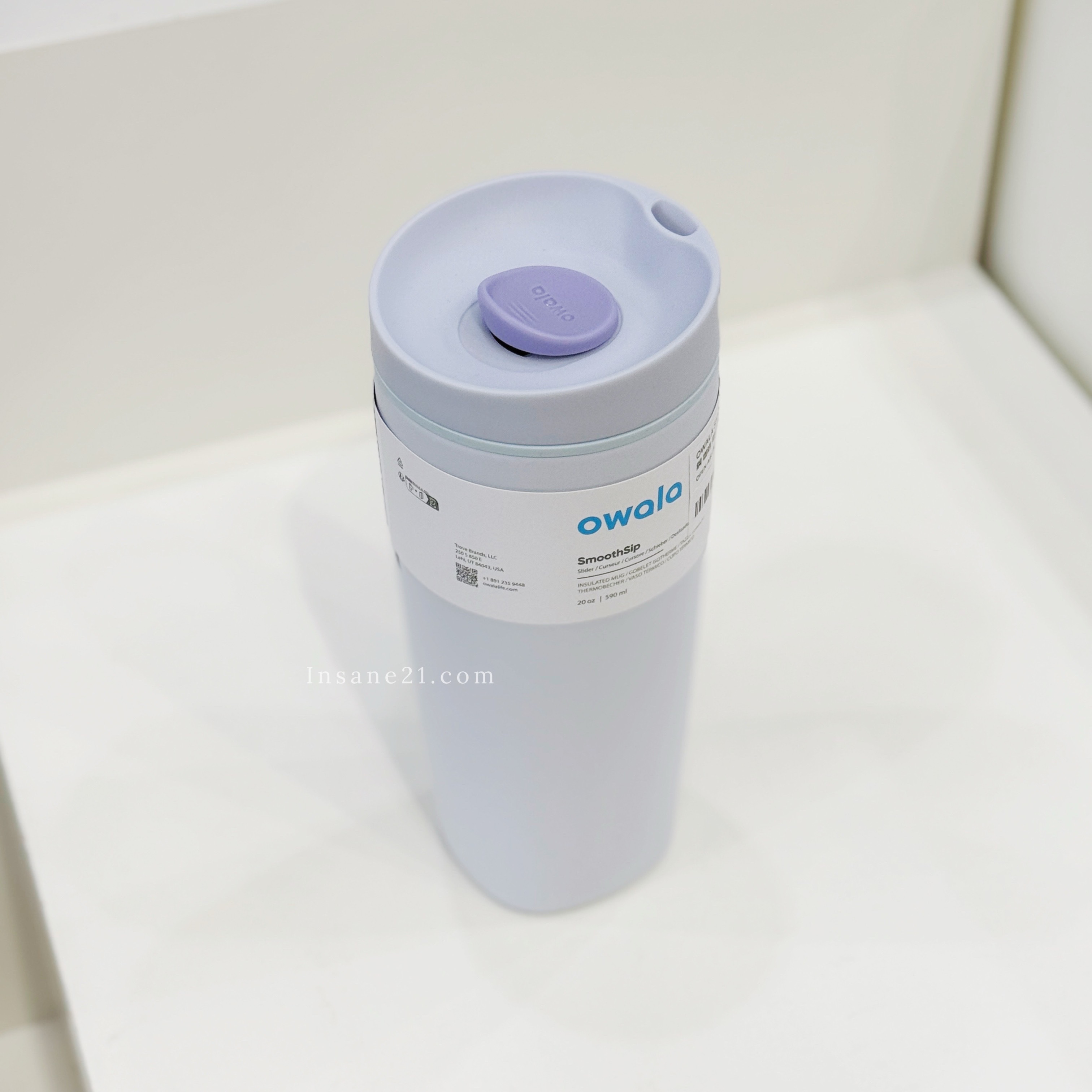 OWALA SMOOTHSIP 不銹鋼 咖啡 隨行杯 保溫保冰 590ML 20OZ