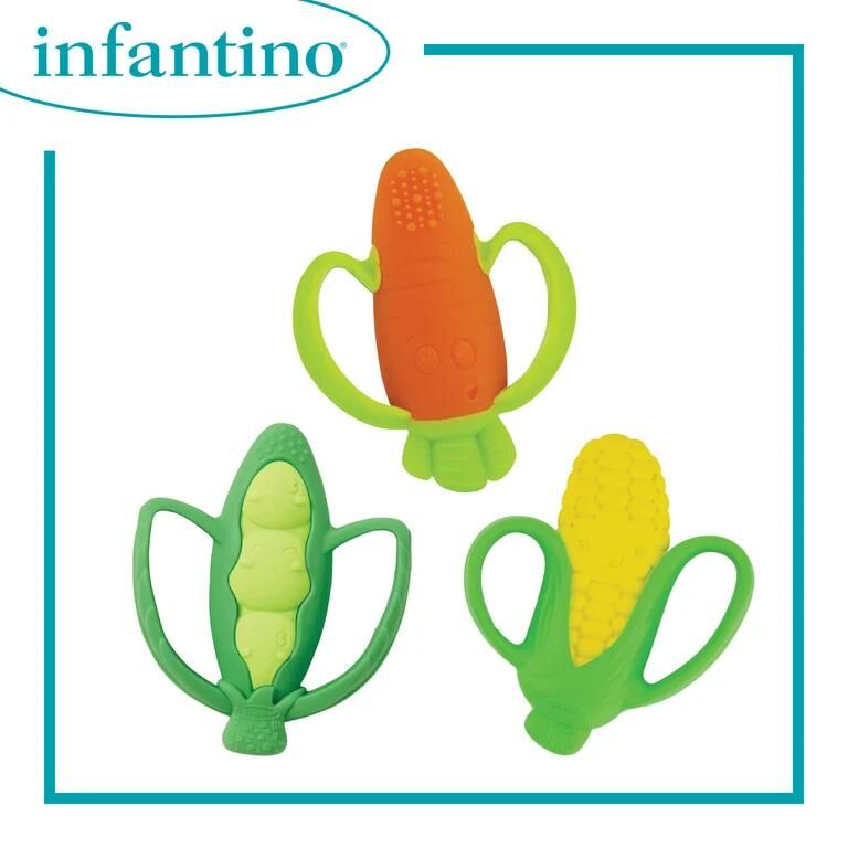 INFANTINO 農作物造型牙膠套裝 (1套3款)
