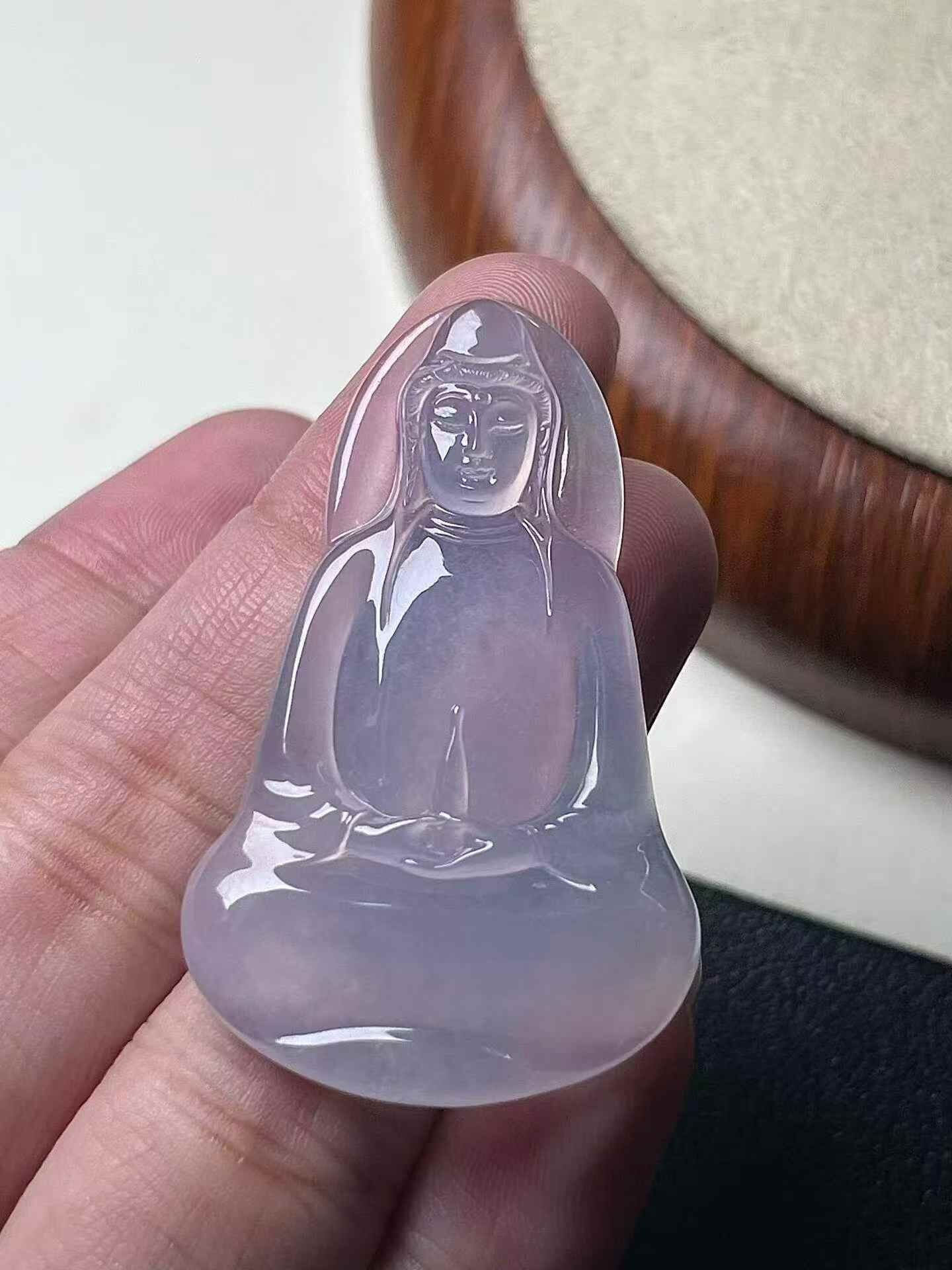 翡翠觀音,天然翡翠A玉, 緬甸玉, Jade, Jadeite