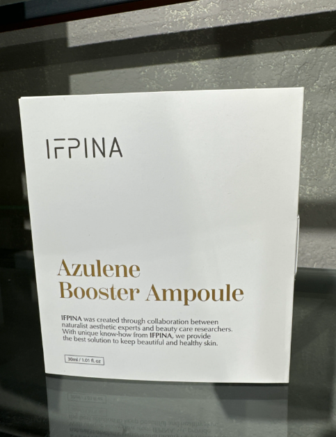 TT07 韓國IFPINA洋甘菊鎮定煥膚安瓶 Azulene Booster Ampoule 30ML (買一送一 共2件) **到期日: 約2026/12