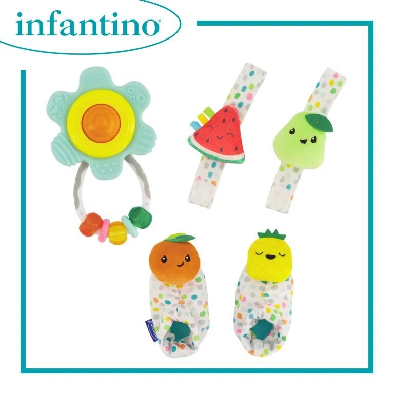 INFANTINO 寶寶搖鈴禮盒 (1套5件)