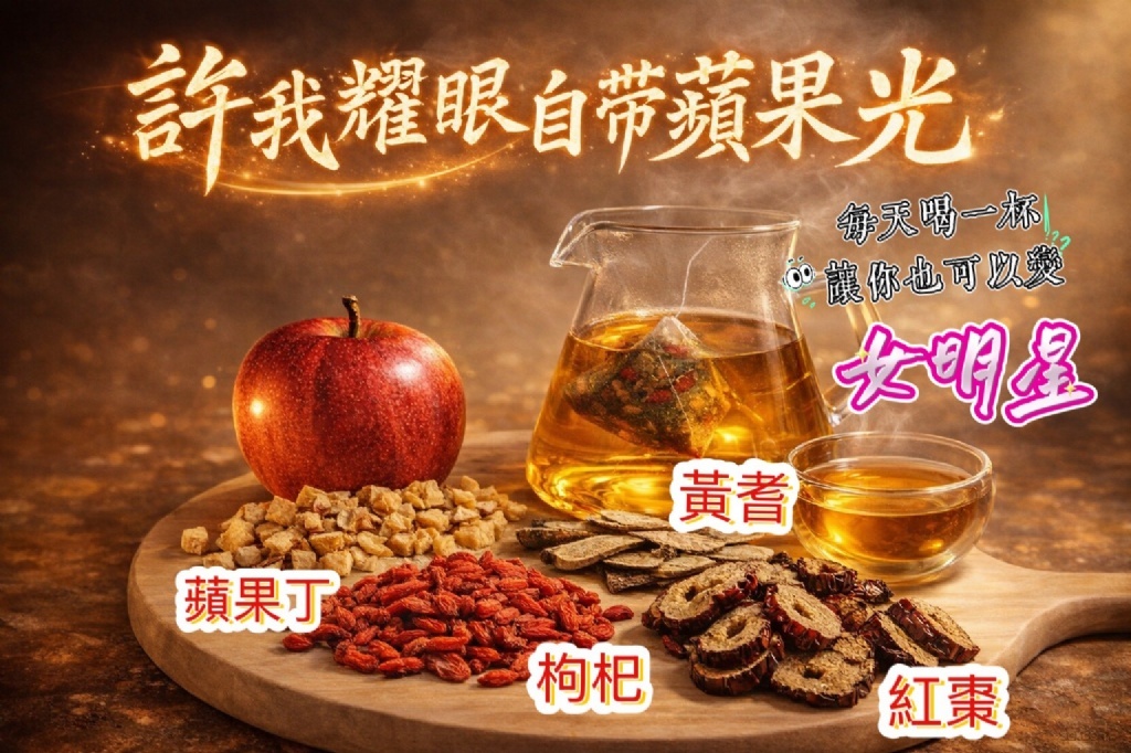 WSBB11943  🍎NEW蘋果黃耆素顏水🍎(5g*12入)（8月中旬）