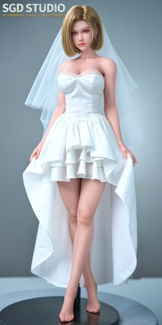 SGD STUDIO SGD008 1/3 Dragon Ball No. 18 Wedding dress Version 62cm tall 婚纱版