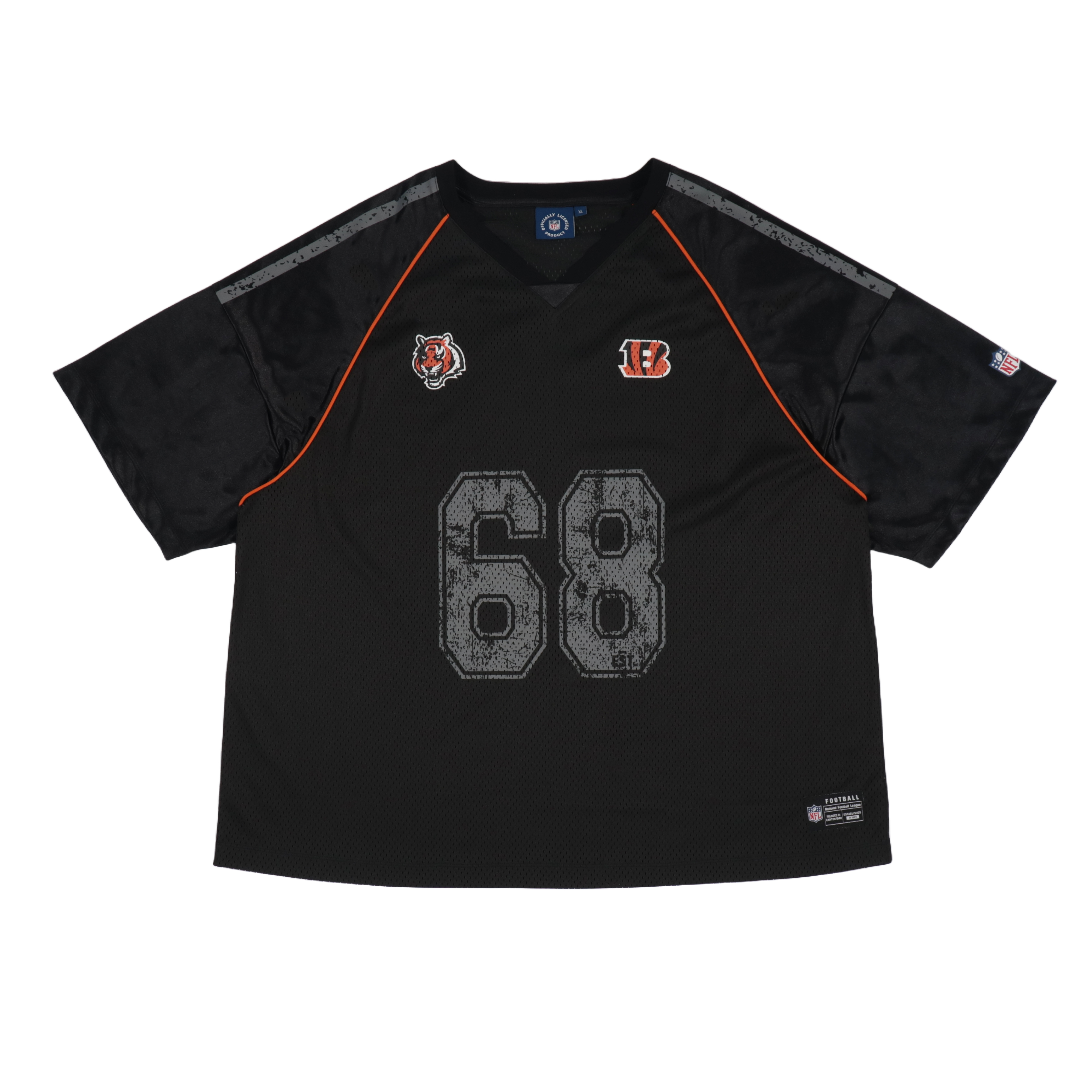 NFL 短T 黑色 拼接 網布  拉克蘭  短袖 中性 2525149220