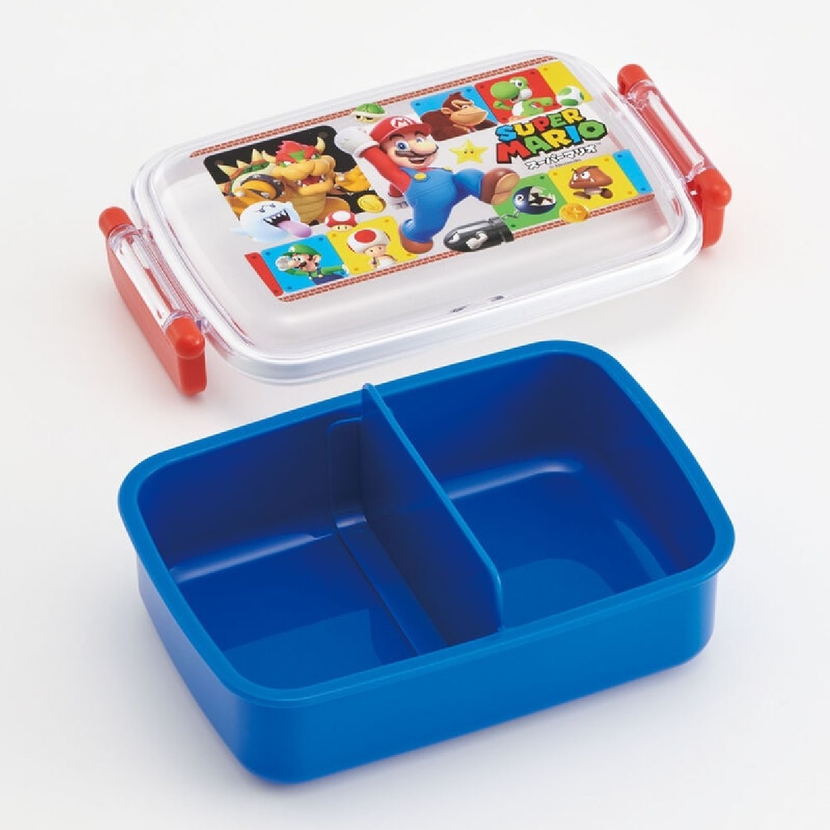【Skater】Antibacterial Fluffy Tight Lunch Box (Super Mario)