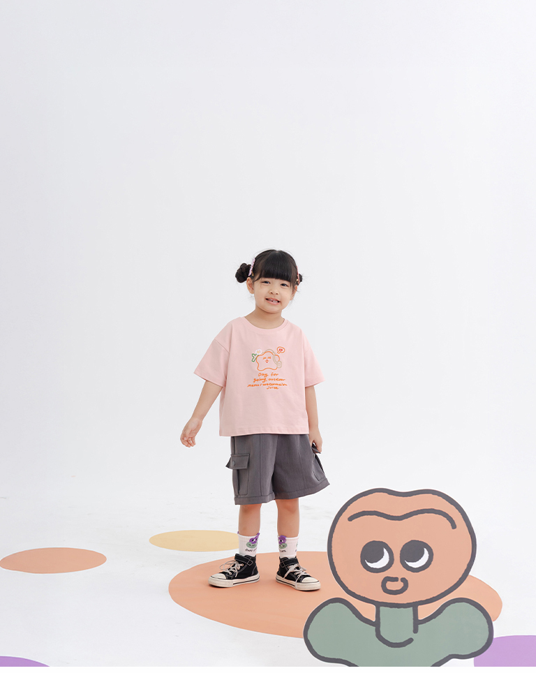 Children's cargo shorts with large pockets, available in two colors, sizes M/L/XL.【04130317】in stock+pre-order