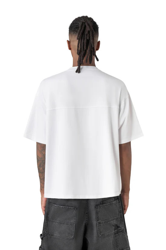 Sense Standard Boxy Fit SS - White | M26-T05