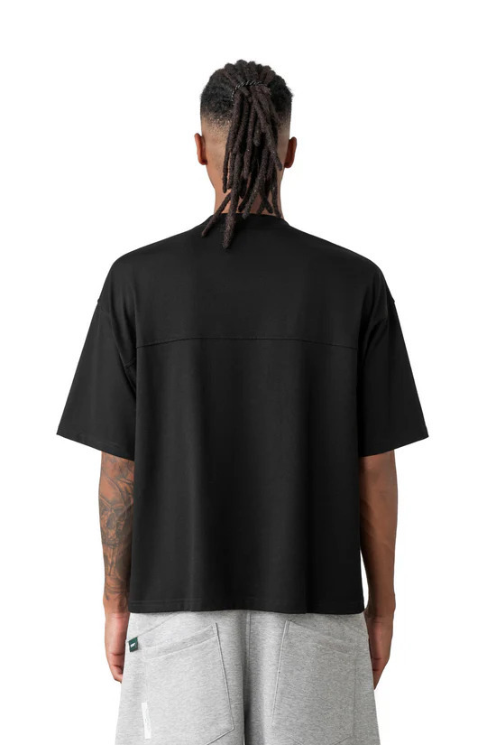 Sense Standard Boxy Fit SS - Black | M26-T05