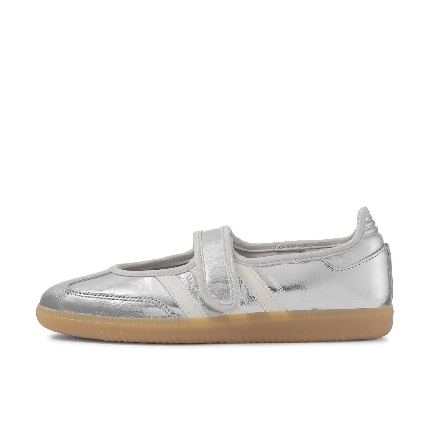 Adidas Originals Samba Jane 日本新款 液態銀 白銀 薄底 瑪莉珍鞋 KK2502