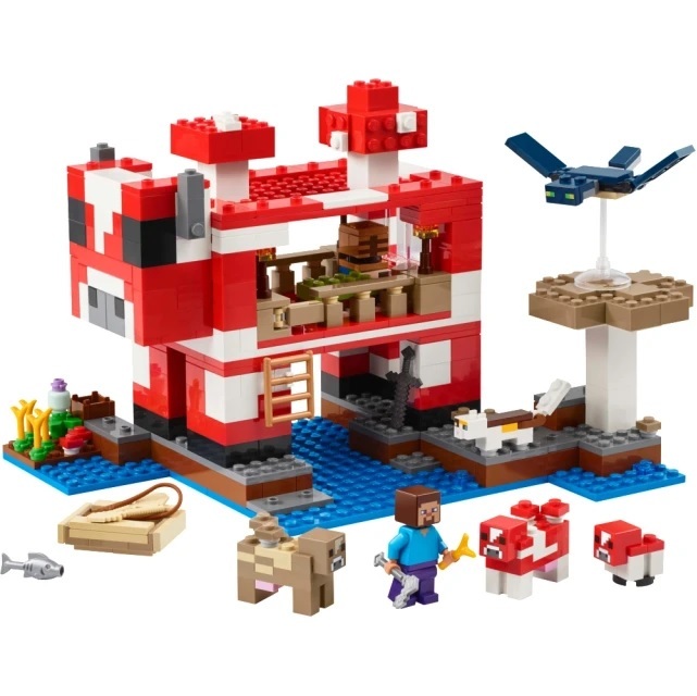【玩具研究中心】LEGO 樂高 Minecraft 蘑菇屋 21270
