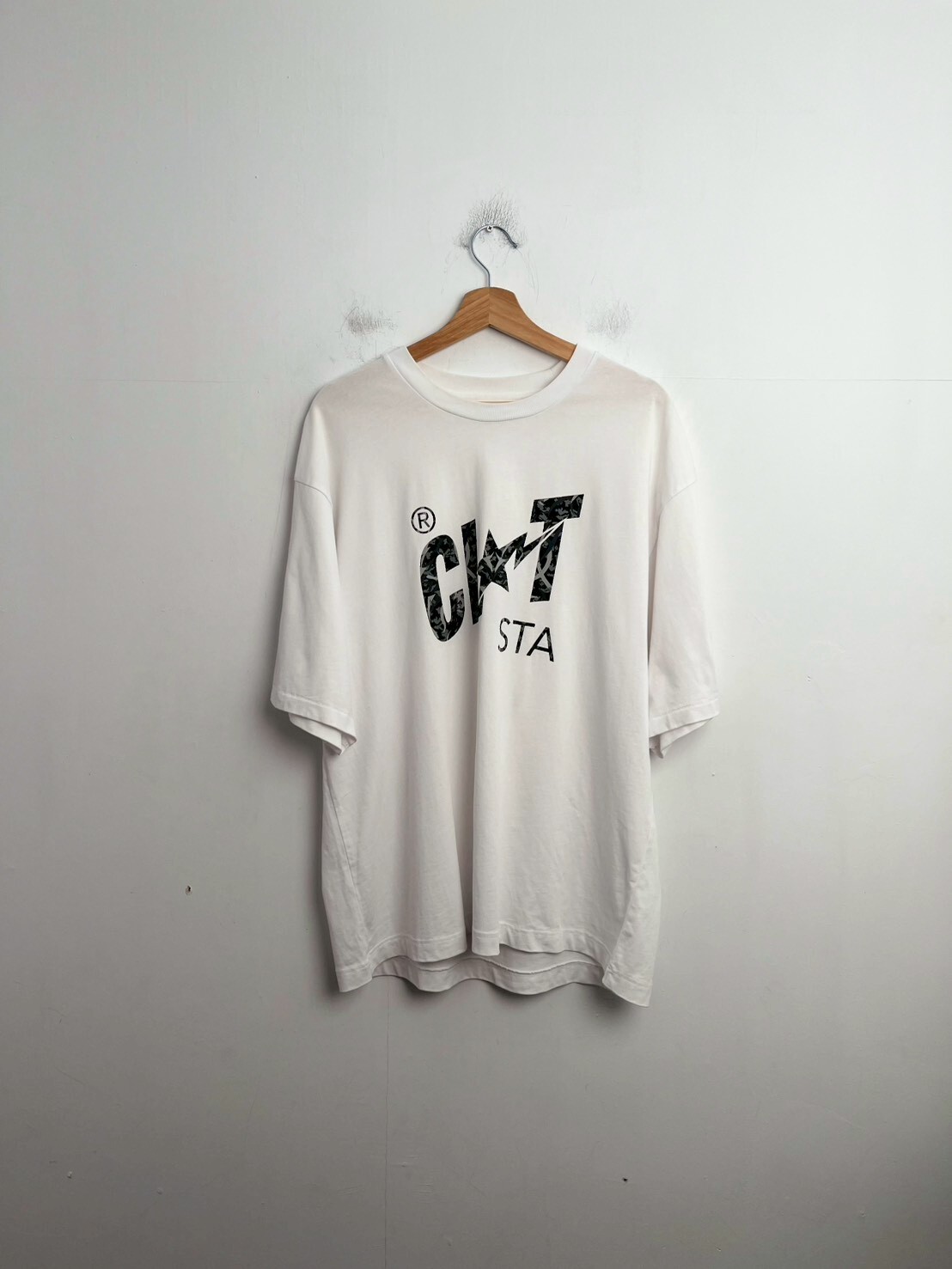 BAPE x CLOT Camo CLOT STA Logo Relaxed Fit T-shirt SIZE XL