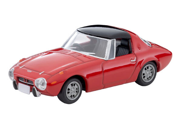 預訂:1/64 TOMYTEC LV-139d Toyota Sports 800 Custom Wheel Installed Car (Red) '69 Type (336563)