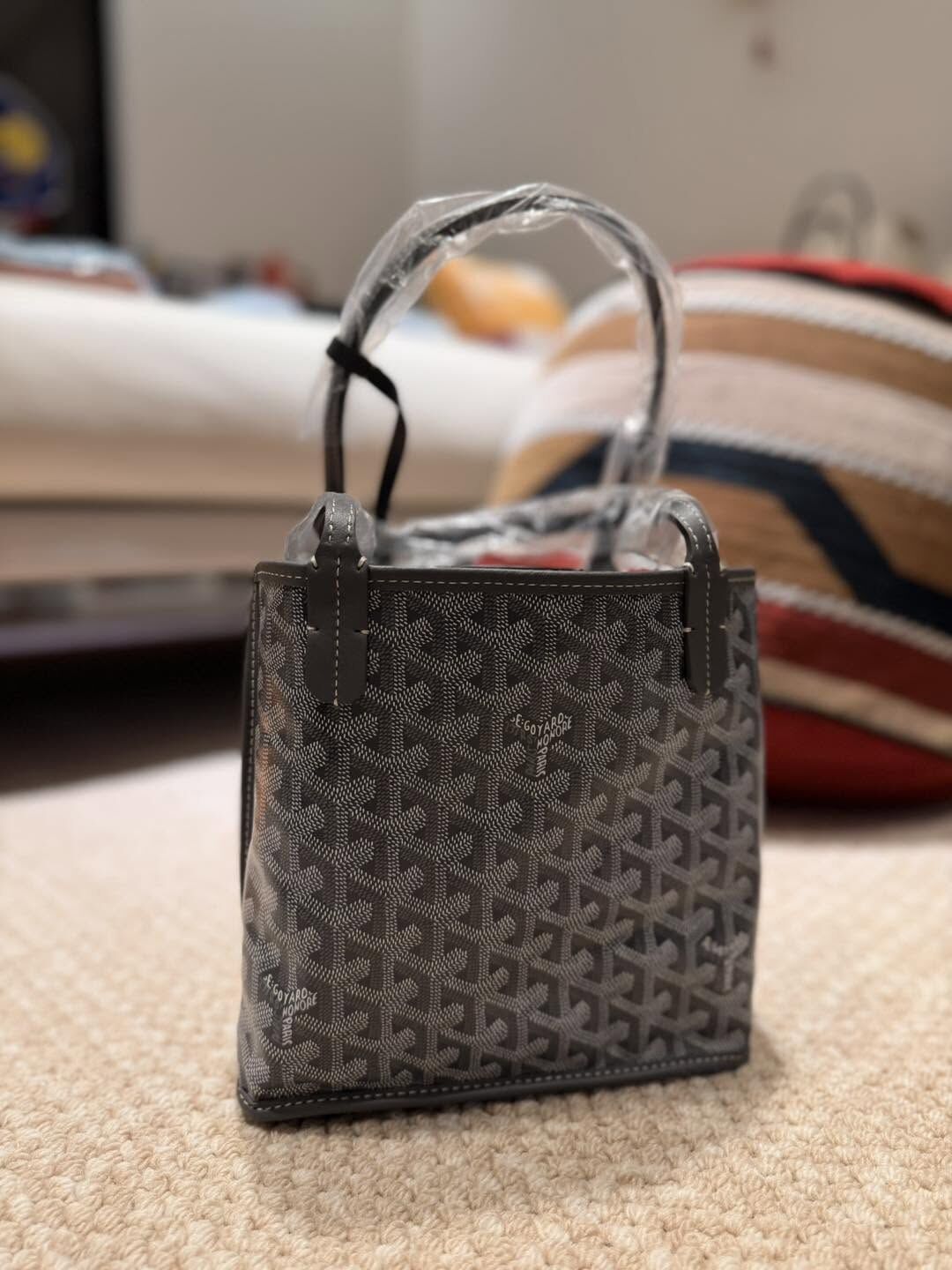 GOYARD Anjou Mini Bag 灰色
