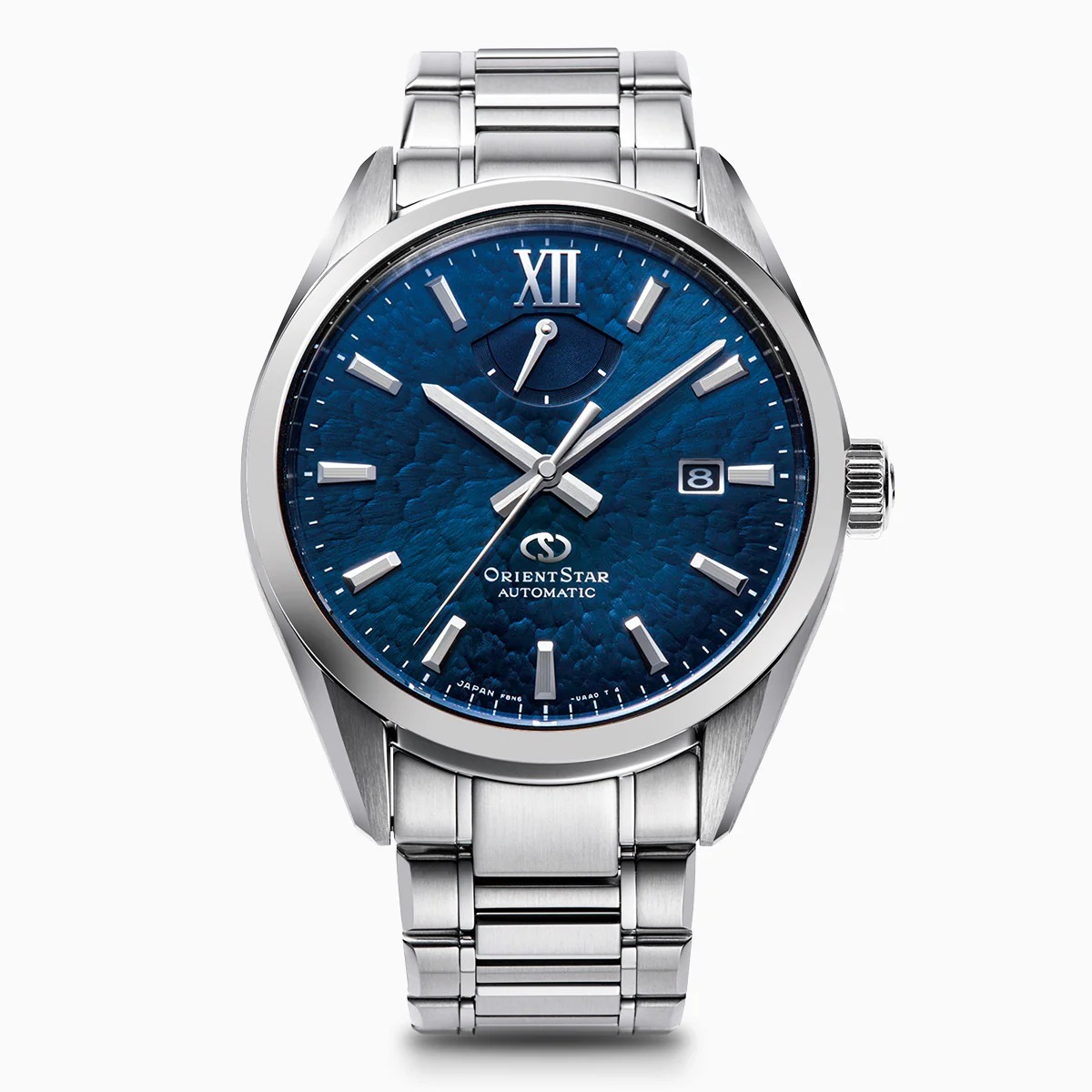 Orient 東方 Star M34 F8 date Men's Metal automatic RK-BX0003L RE-BX0004L  深藍色宇宙60小時動力儲存自動機械錶流星雨錶盤
