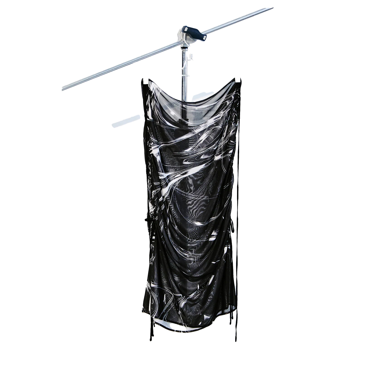 【車庫服飾】SILVER NINE Opto-Tunnel Print Skirt