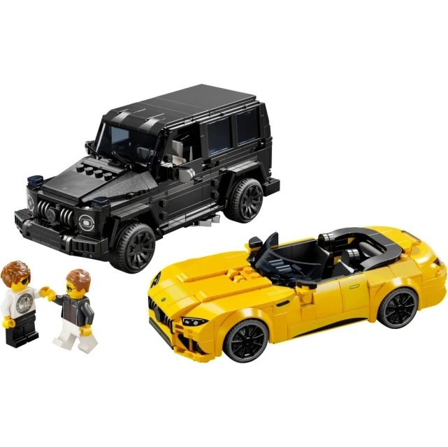 【玩具研究中心】LEGO 樂高 極速賽車 Mercedes-AMG G 63 和 Mercedes-AMG SL 63 76924