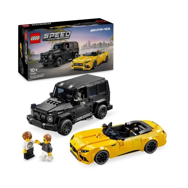 【玩具研究中心】LEGO 樂高 極速賽車 Mercedes-AMG G 63 和 Mercedes-AMG SL 63 76924