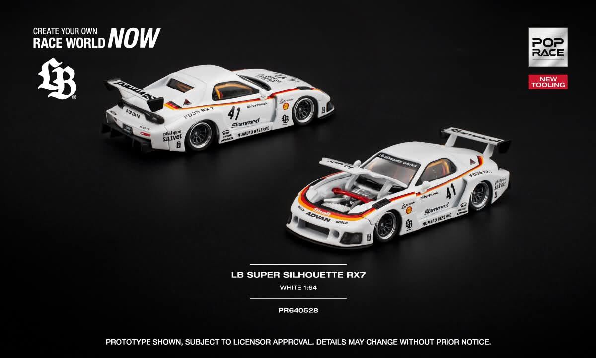 預訂PreOrder- Poprace LB SUPER SILHOUETTE RX7 (FD3S) PR640528