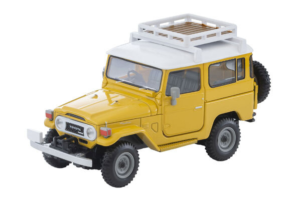 預訂:1/64 TOMYTEC LV-N381a Toyota Land Cruiser 40 (Yellow) (340164)
