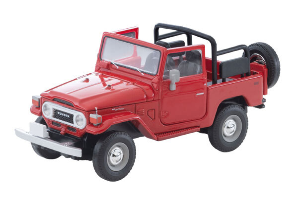 預訂:1/64 TOMYTEC LV-N382a Toyota Land Cruiser 40 Open Top North American Version (Red) (341895)