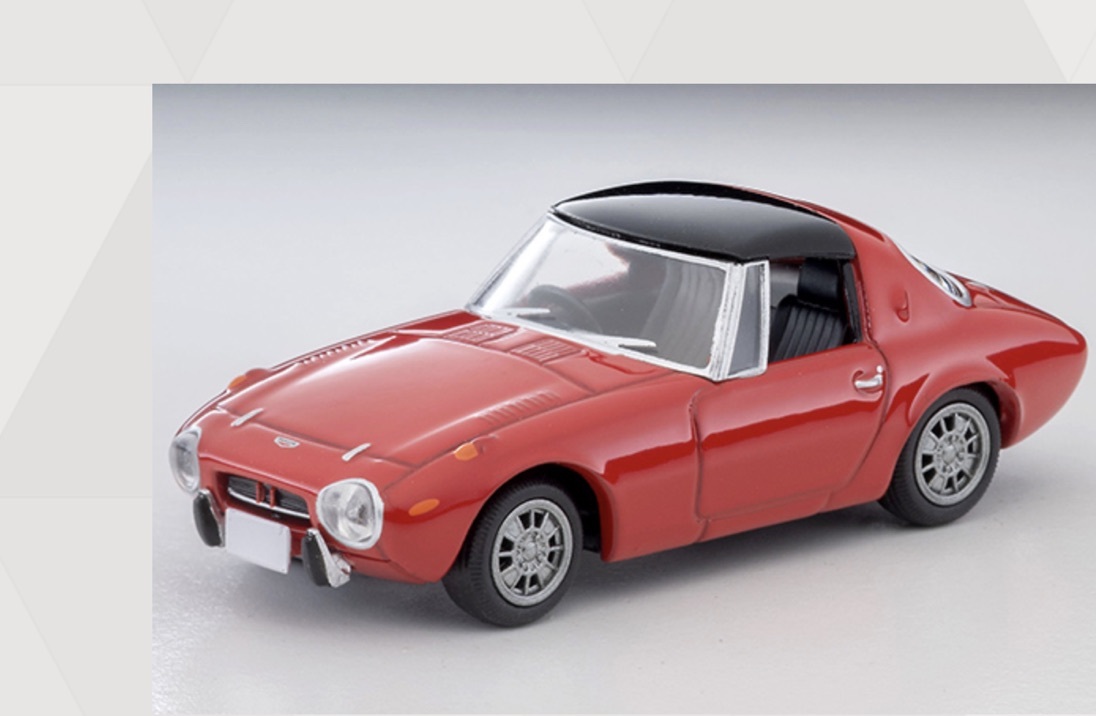 預訂PreOrder- Tomytec LV-139d 1969 Toyota Sports 800 with Custom Wheels (Red)