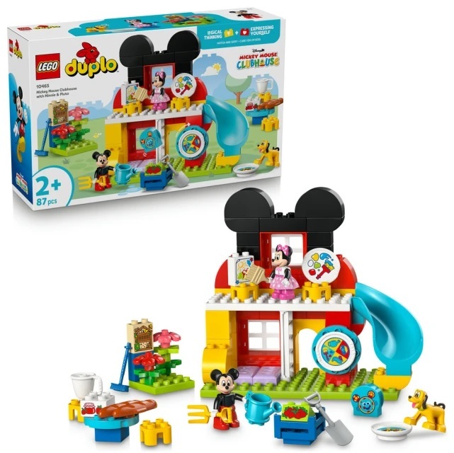 【玩具研究中心】LEGO 樂高 得寶 米奇妙妙屋和米妮與布魯托 10465