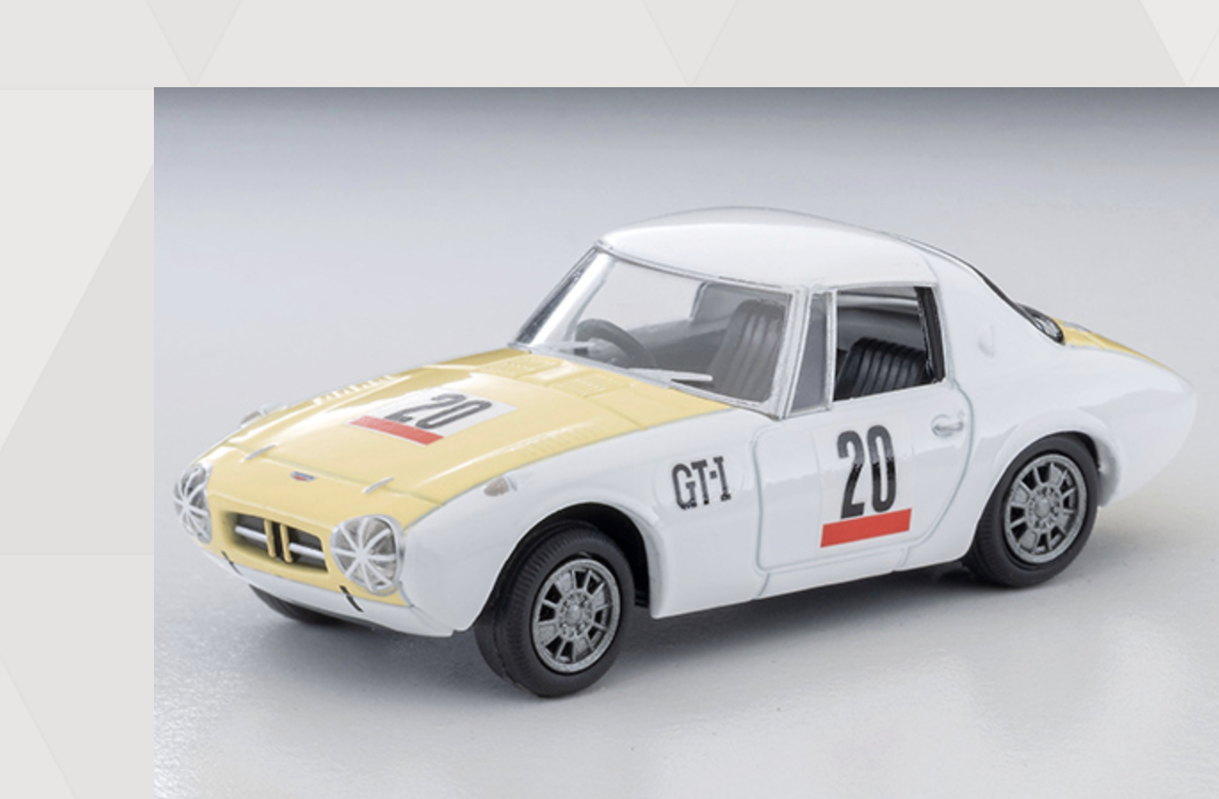 預訂PreOrder- Tomytec LV-215b 1965 Toyota Sports 800 Custom Color (White/Yellow)