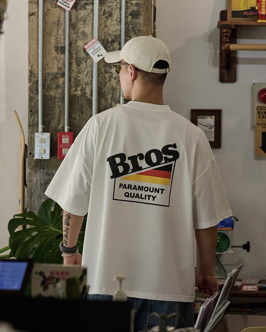 #預購 Broshood 26SS 日系寬鬆 世界杯國旗LOGO印花 索羅娜涼感短踢 三色