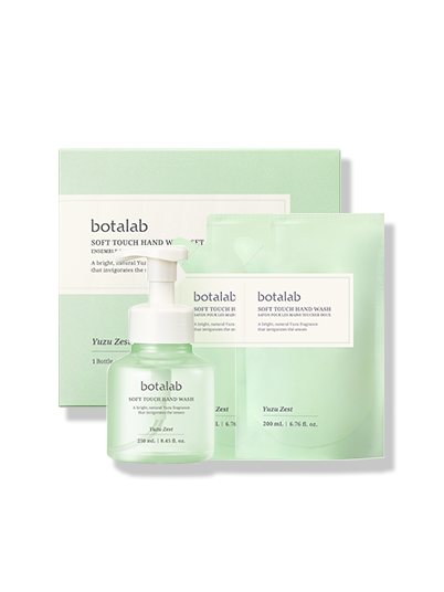 【預購】LX061527 botalab Soft Touch 柚子香氛潔手液套裝(1支正裝250ML+2包補充裝)