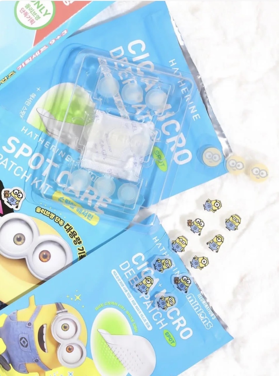 《olive young連線》Hatherine x minions Spot Care Patch Kit 暗瘡貼 140+10p