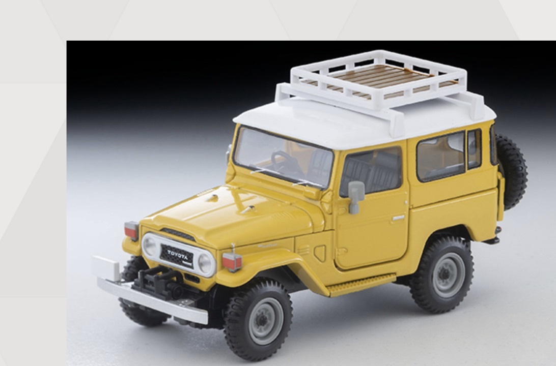 預訂PreOrder- Tomytec LV-N381a Toyota Land Cruiser 40 (Yellow)