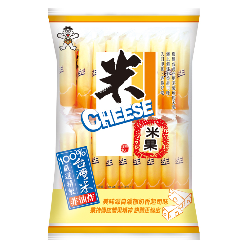 起司米果米餅 105g【奶素】