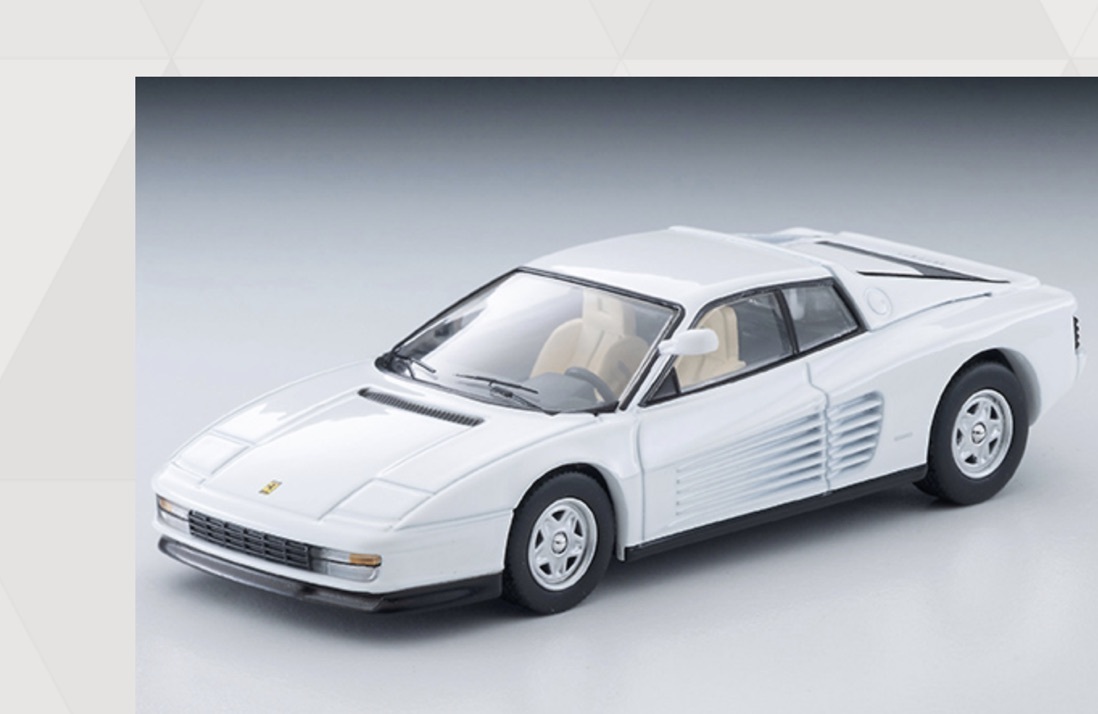 預訂PreOrder- Tomytec LV-N Ferrari Testarossa Early Model (White)
