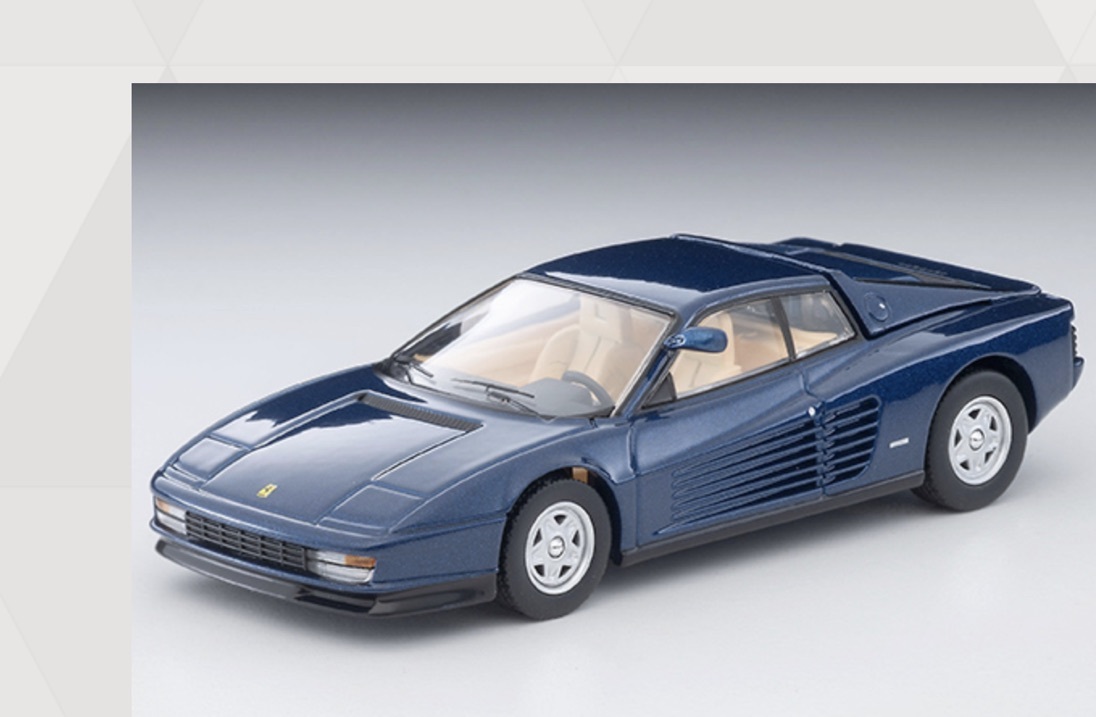 預訂PreOrder- Tomytec LV-N Ferrari Testarossa Early Model (navy blue)
