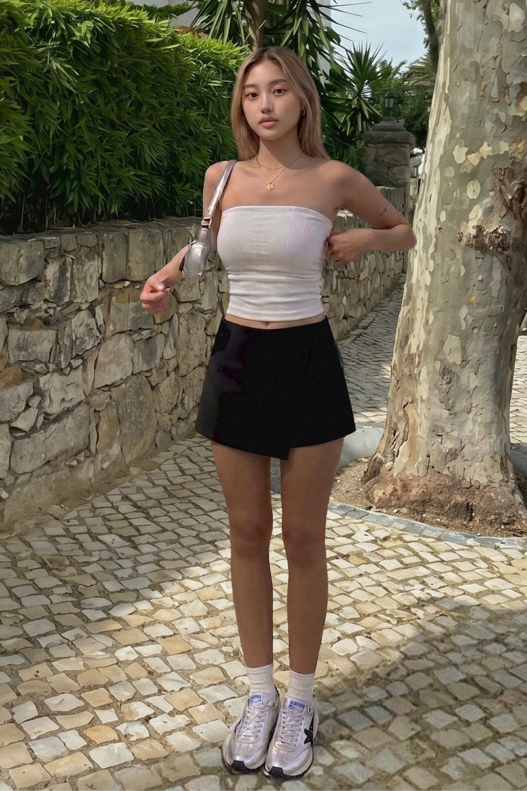 Souple Essentiel Clean-Seam Stretch Mini Skort