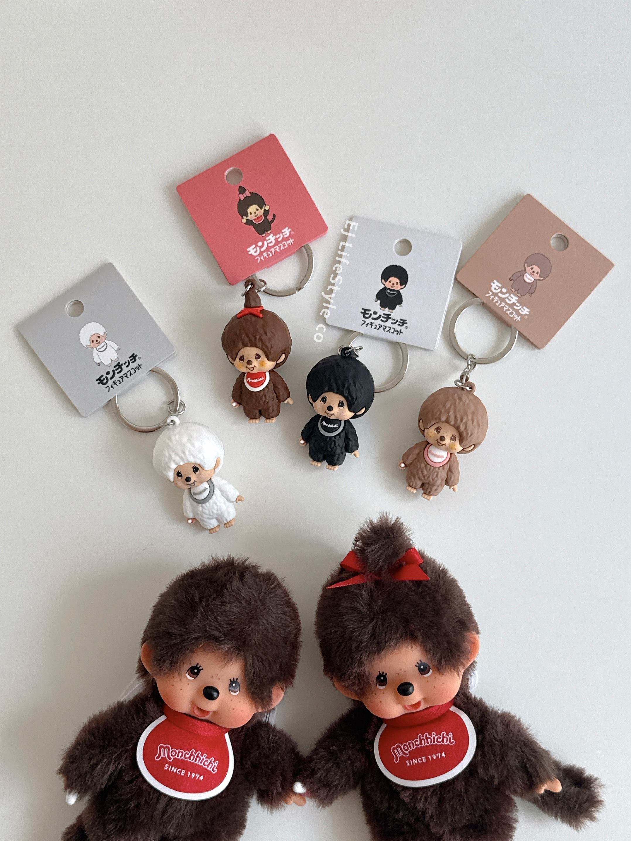🇯🇵 MONCHHICHI 夢奇奇 蒙奇奇 公仔吊飾 鑰匙圈 / 現貨