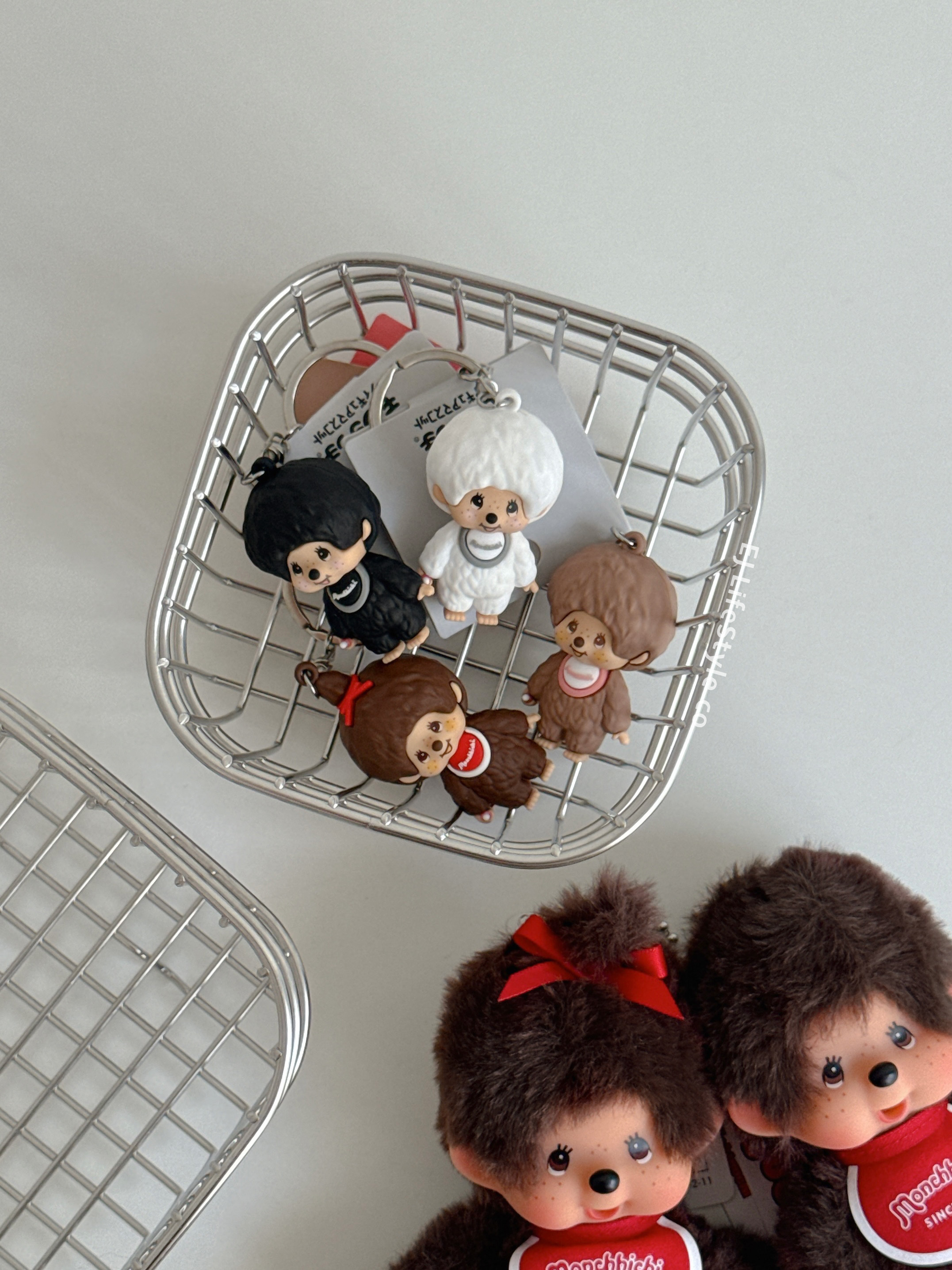 🇯🇵 MONCHHICHI 夢奇奇 蒙奇奇 公仔吊飾 鑰匙圈 / 現貨