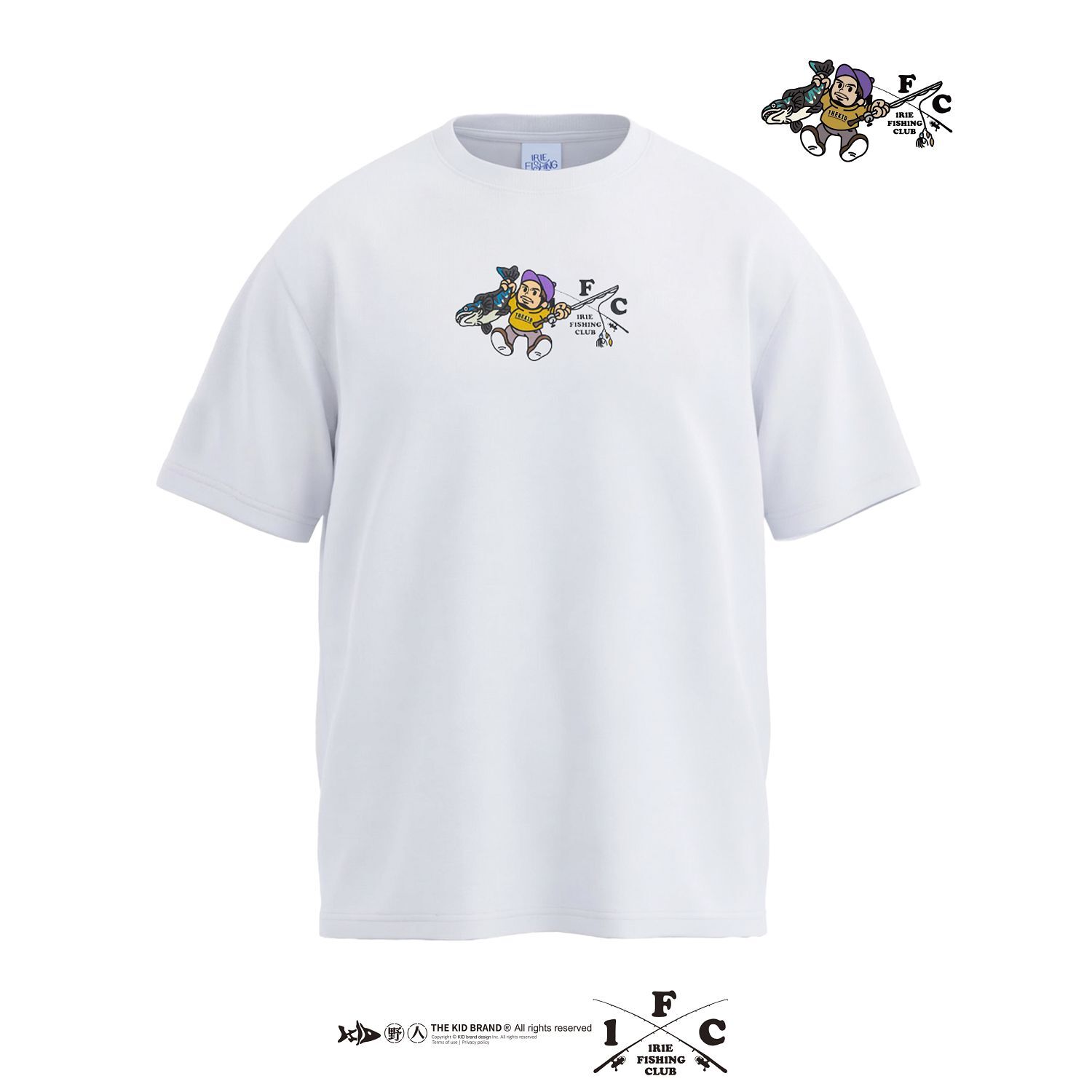 KID ® IFC X KID with 魚虎-釣行風格短T