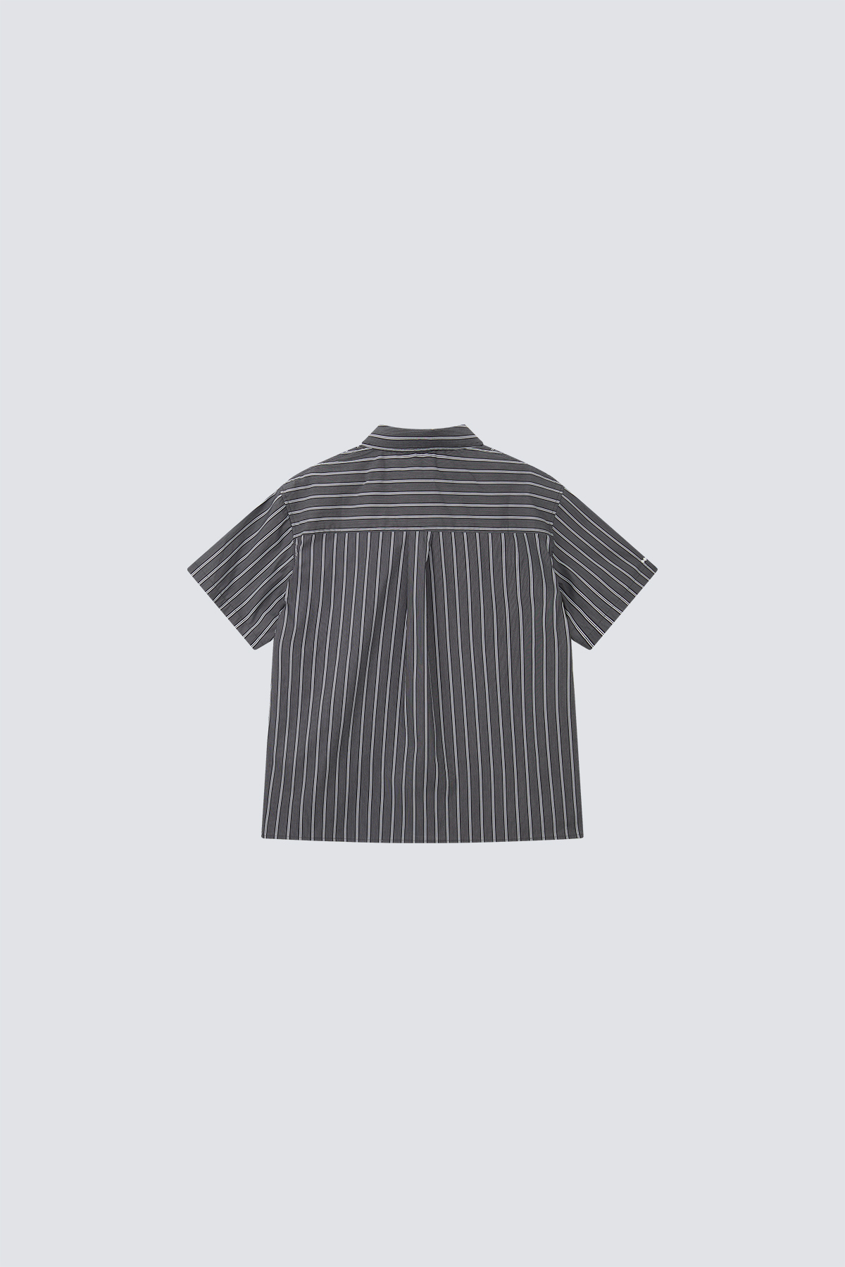 TBI Strip Daily Shirt｜Gray Stripe｜Hong Kong Original Design