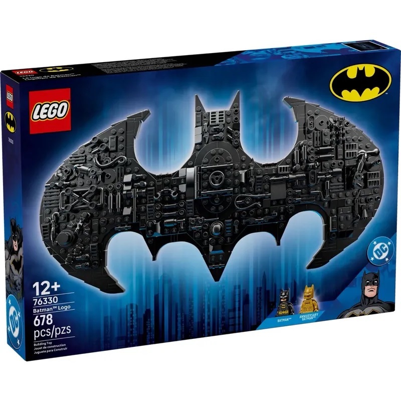 【玩具研究中心】LEGO 樂高 DC 超級英雄 蝙蝠標誌 76330