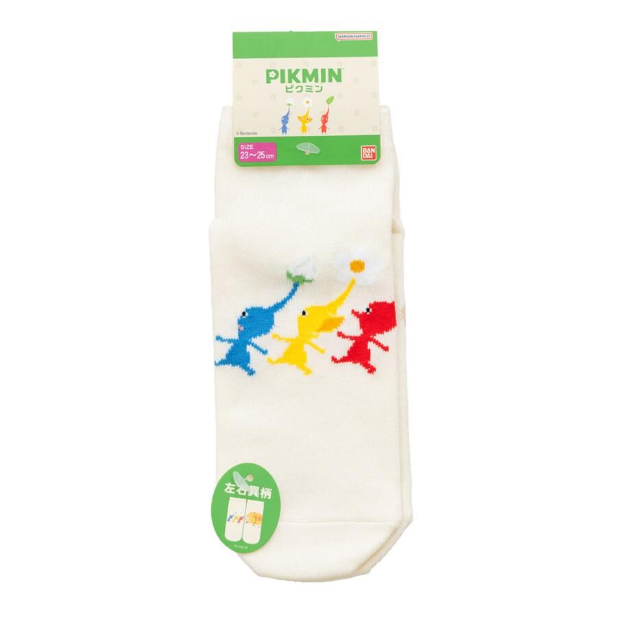 Nintendo Pikmin Ankle Socks (Ivory) (23-25cm)