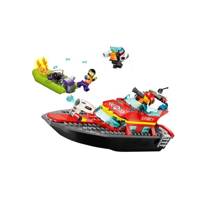 【玩具研究中心】LEGO 樂高 城市系列 消防救援船 60373