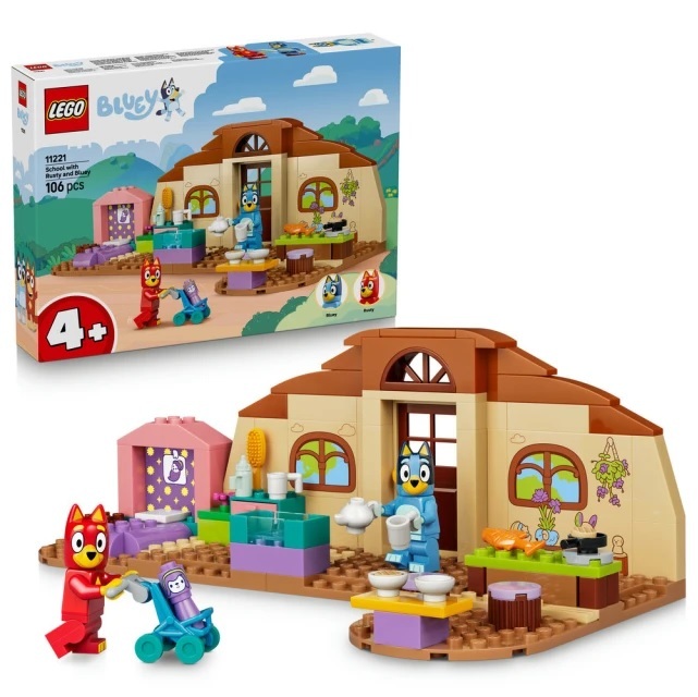 【玩具研究中心】LEGO 樂高 妙妙犬布麗 小迪與布麗上學趣 11221