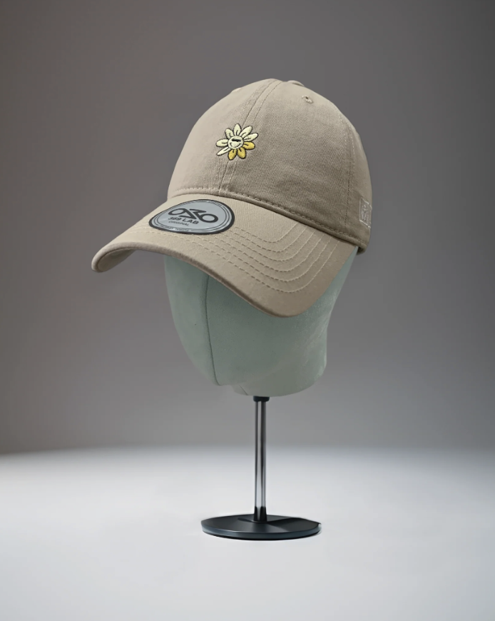 369Lab Lemon baby flower cap - BEIGE | 2S6CAP002