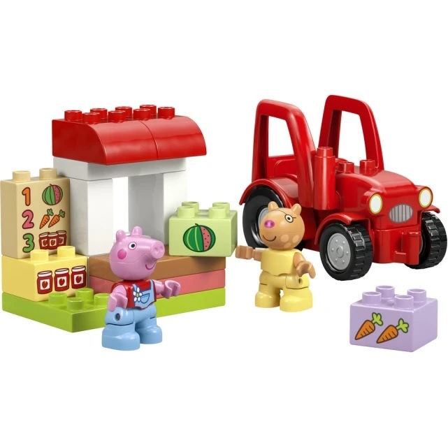 【玩具研究中心】LEGO 樂高 得寶 拖拉機和市集 10468