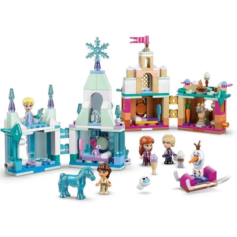 【玩具研究中心】LEGO 樂高 迪士尼 冰雪奇緣 迷你艾倫戴爾城堡和艾莎的冰雪宮殿 43278