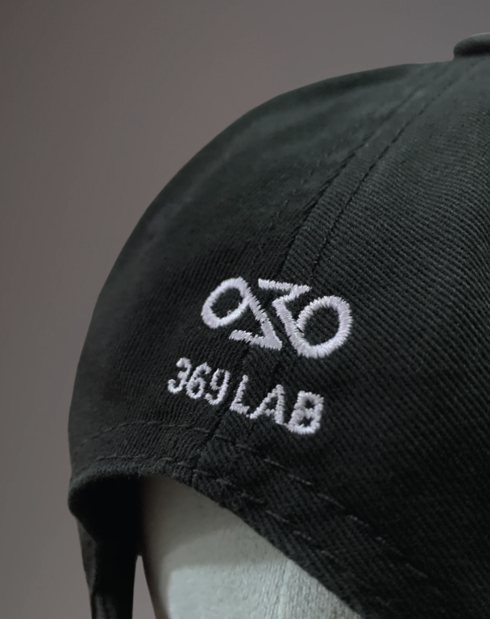 369Lab Mono mini baby flower cap - BLACK | 2S6CAP003