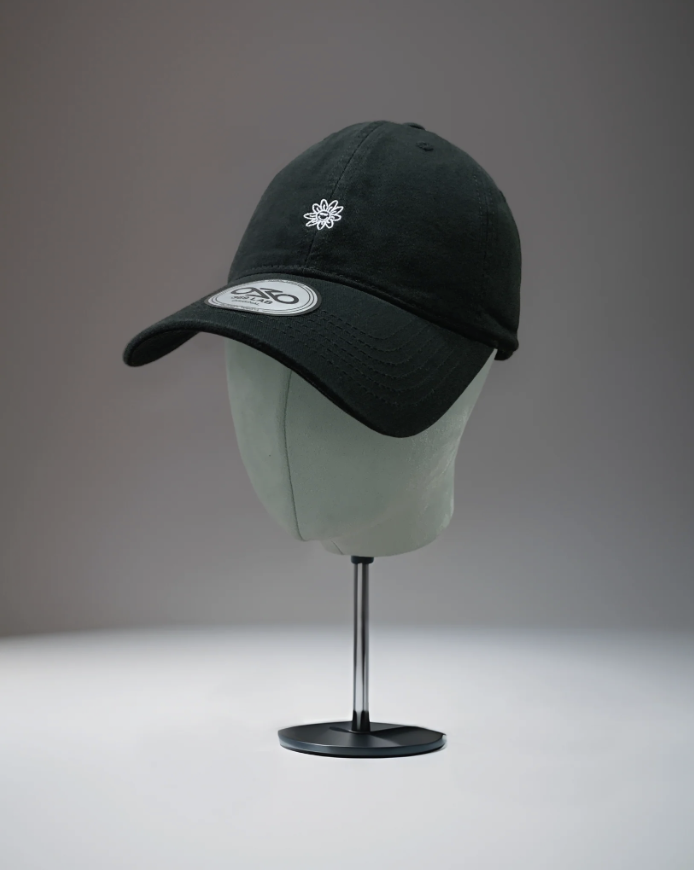 369Lab Mono mini baby flower cap - BLACK | 2S6CAP003