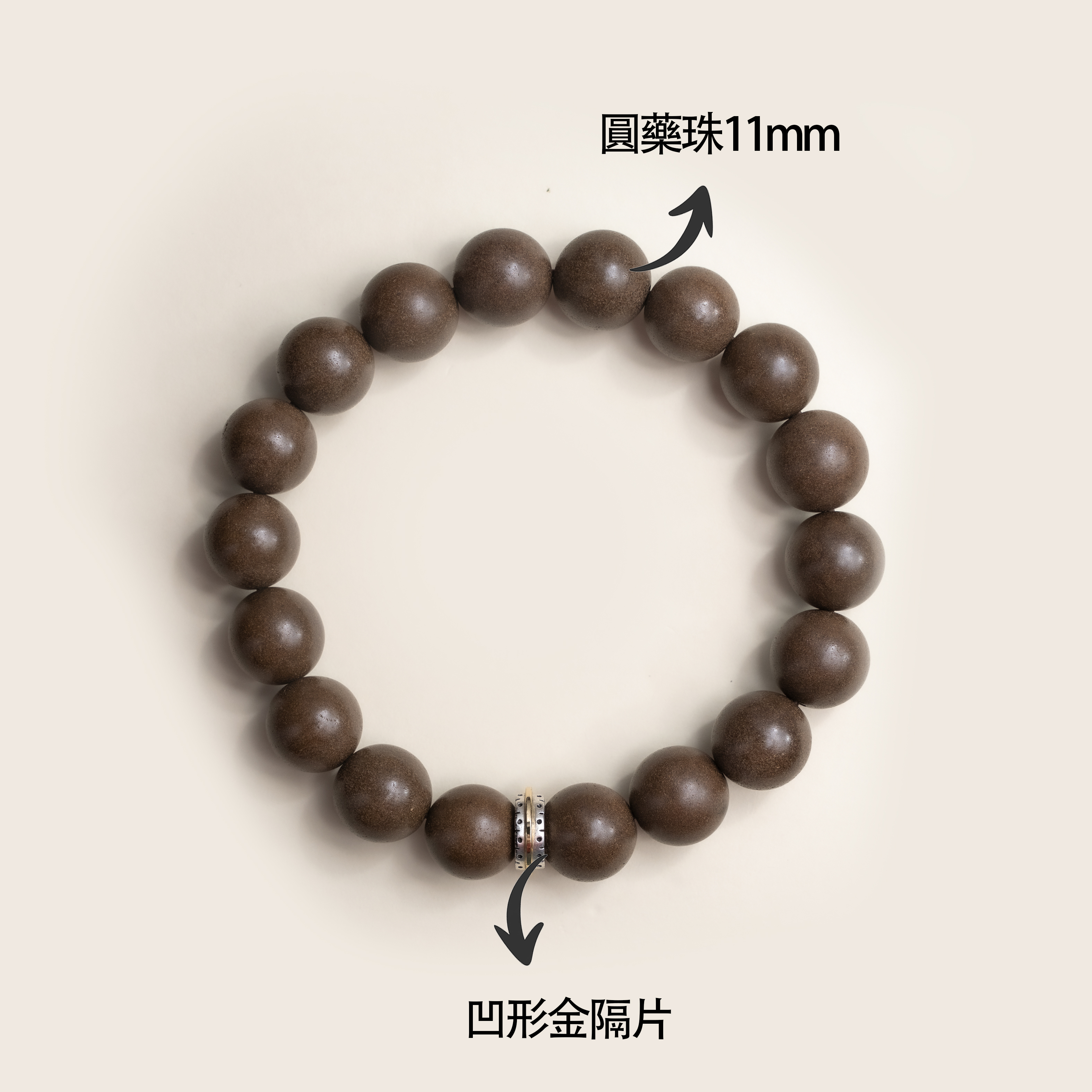 姜早「素璞男款」大道至簡 & 非遺手作中藥手串