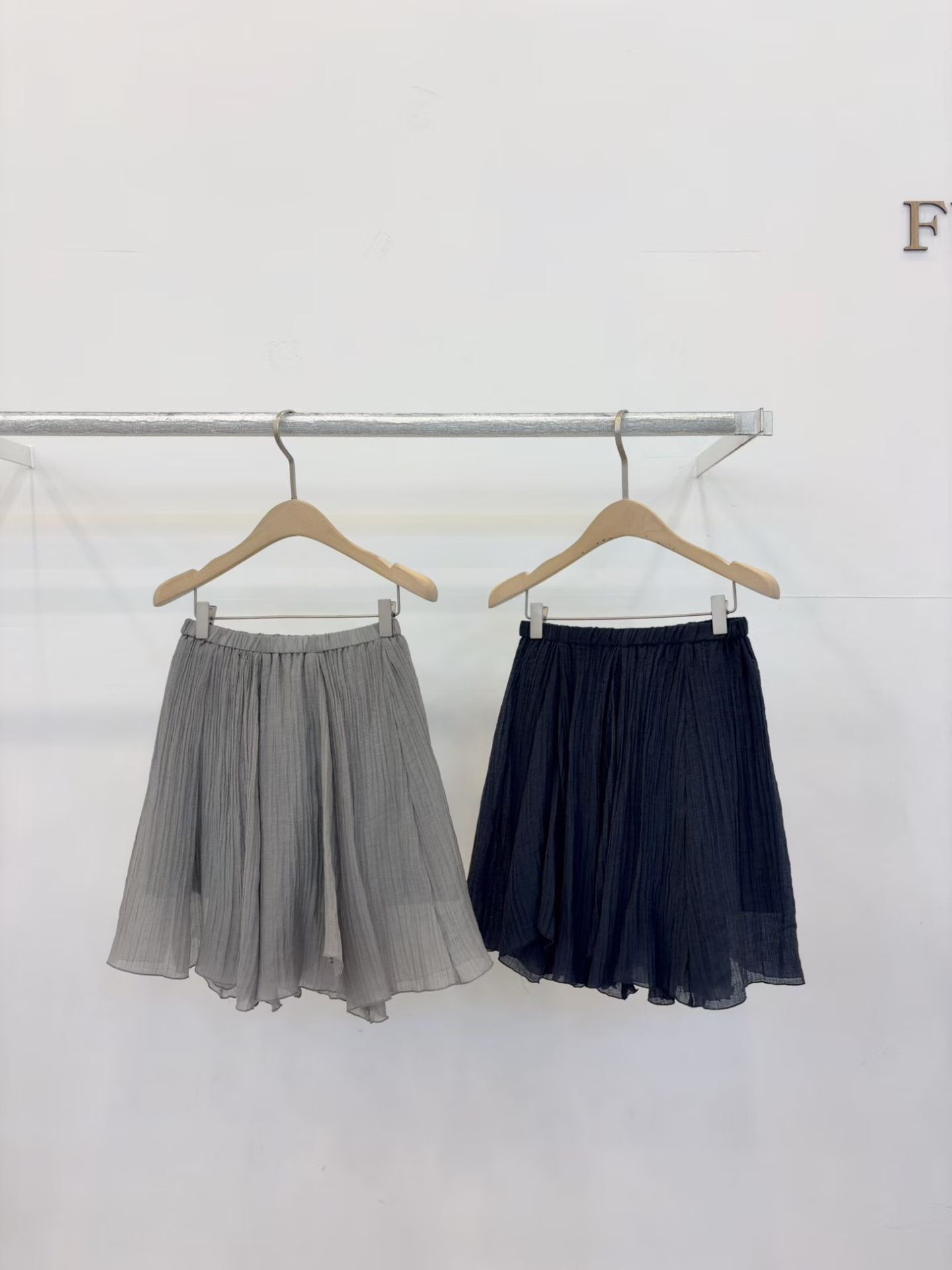 FP6314 全鬆緊天絲半身裙